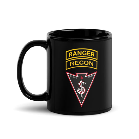 1-325 RECCE Black Glossy Mug