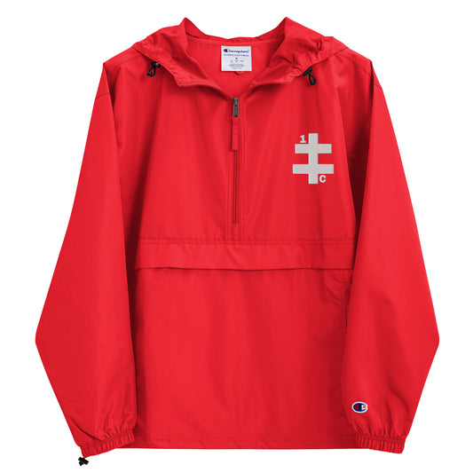 C CO, 1-325 AIR Embroidered Champion Packable Jacket