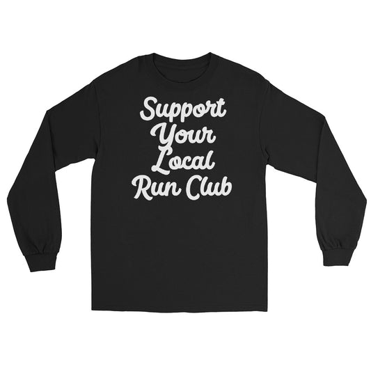 100% COTTON UNISEX Long Sleeve Shirt (Front print ONLY)