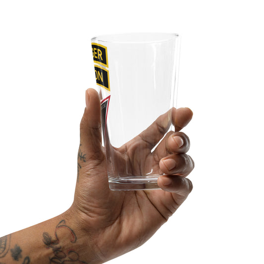 1-325 RECCE Shaker pint glass