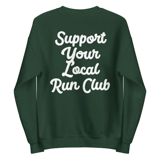 RUN CLUB Unisex CREW NECK Sweatshirt