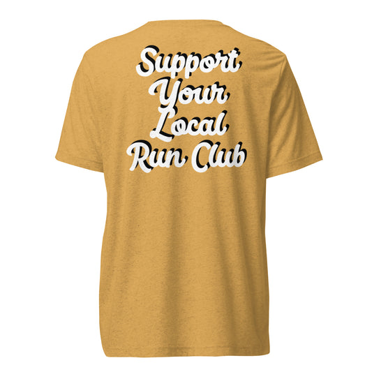 RUN CLUB tri-blend unisex shirt