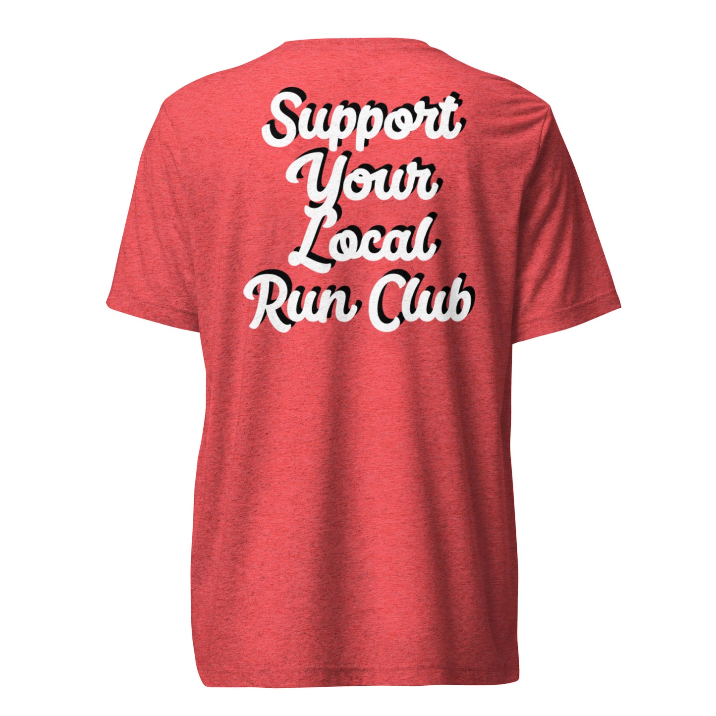 RUN CLUB tri-blend unisex shirt