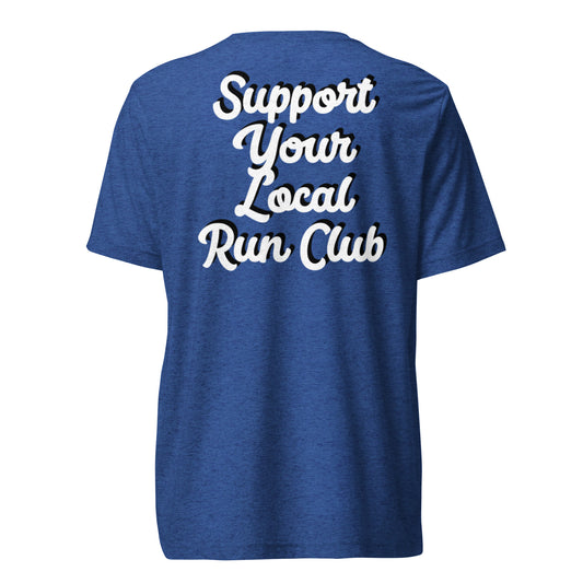 RUN CLUB tri-blend unisex shirt