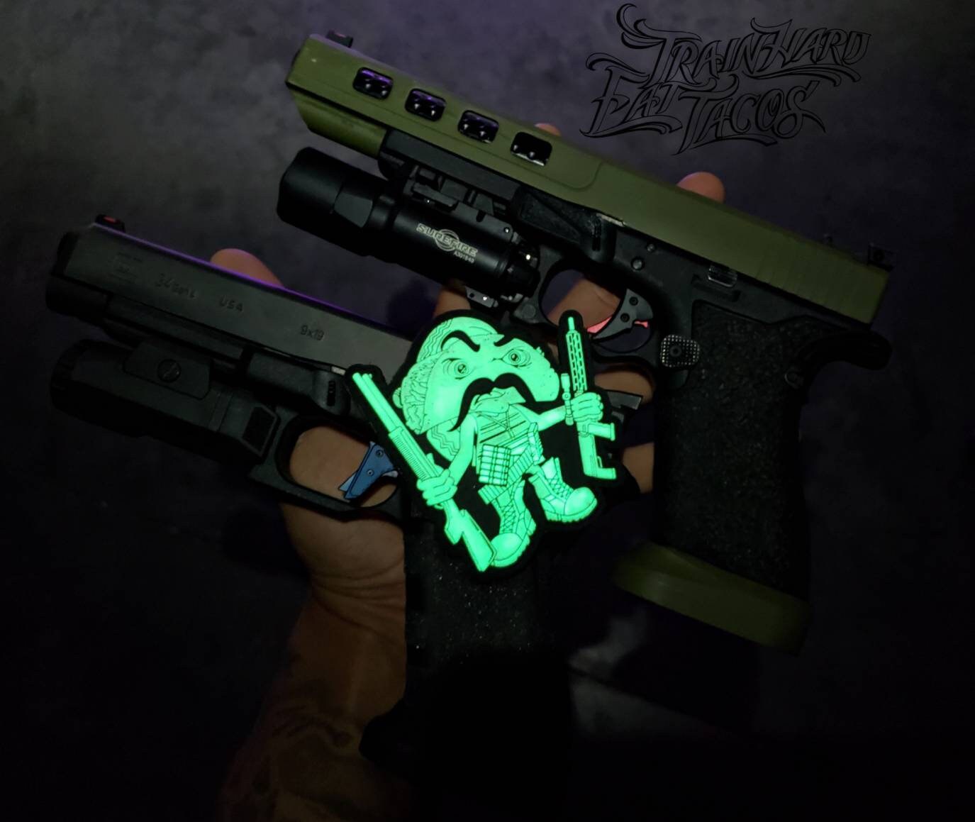 Glow in the dark Vato patch